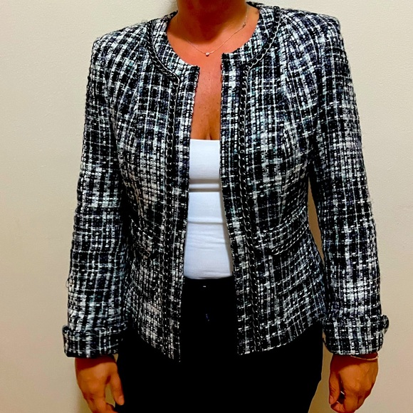 Nine west tweed suit jacket size 6